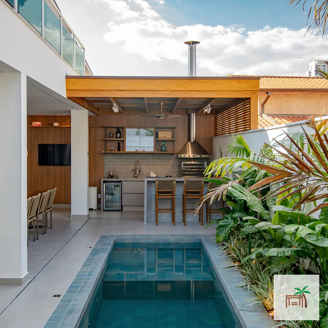 Com Cobertura Pergolada: Proteção Solar Charmosa - ideia