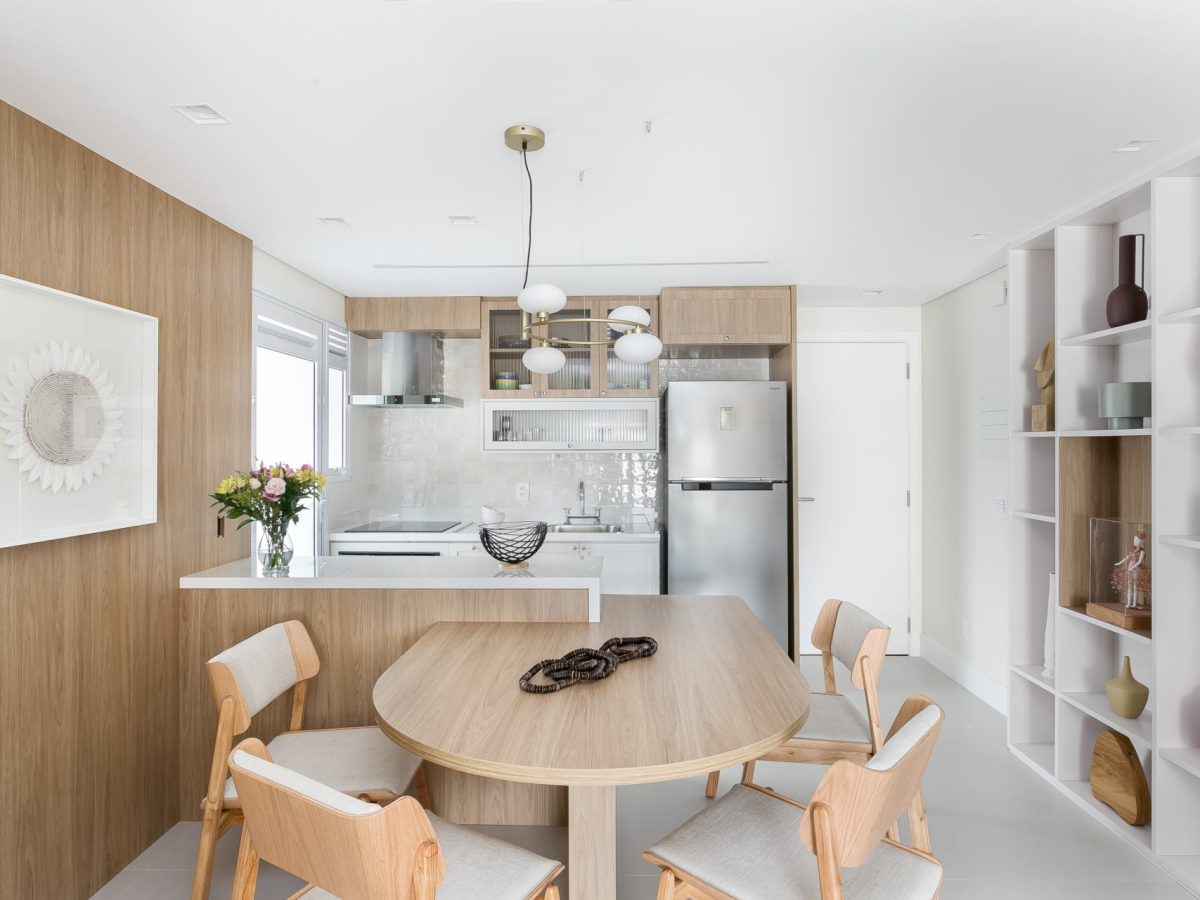 Com Bancada Integrada à Sala de Jantar - inspiração