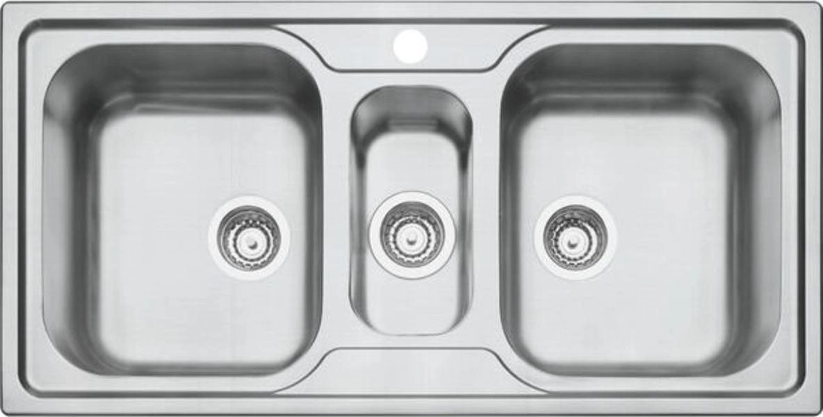 Cuba de Sobrepor em Aço Inox Escovado: Minimalismo Industrial - inspiração