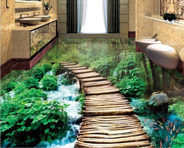 Papel de Parede 3D: Profundidade e Realismo - ideia