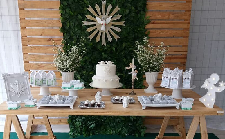Decoração Minimalista para Batizado: Elegância e Simplicidade em Cada Detalhe - detalhe