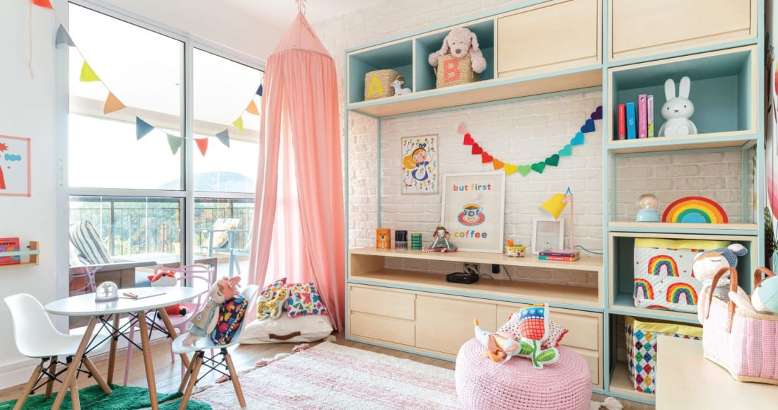 Alegria e Cor: Decoração de Quarto Infantil com Guirlandas - inspiração