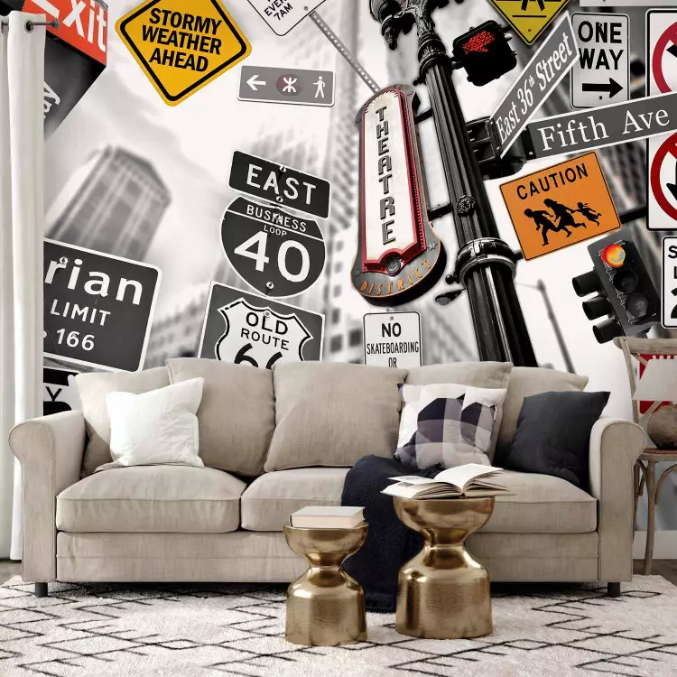 Com Quadros e Arte Urbana: Expressão e Originalidade nas Paredes - detalhe