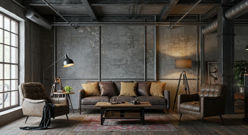 DIY com Concreto: Modernidade e Design Industrial Acessível - ideia