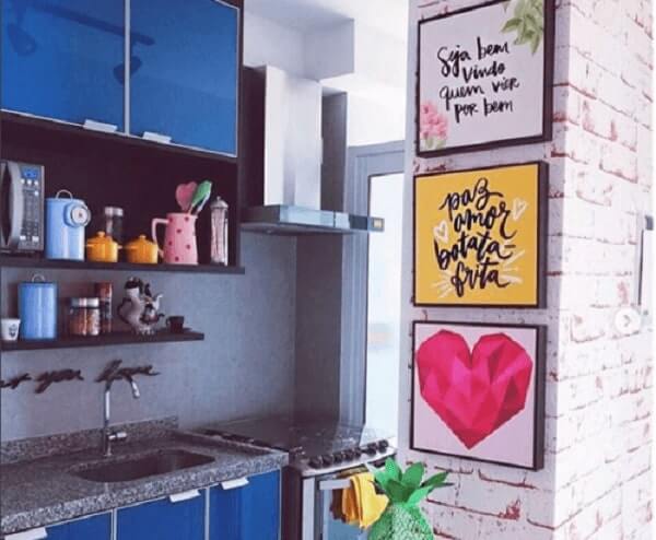 Paredes que Inspiram: Decoração com Quadros DIY - ideia