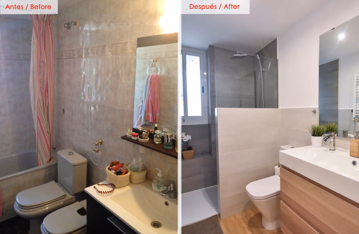 Espelho Repaginado com Mosaicos: Brilho e Cor Sem Gastar Muito! - detalhe