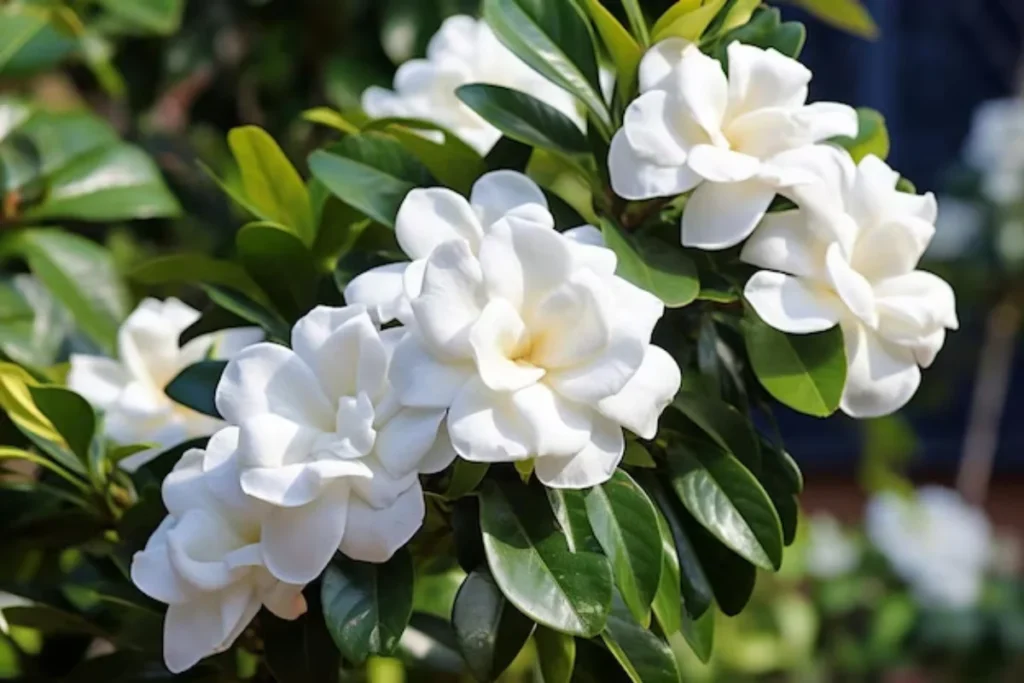 Jardim Tropical Elegante com Gardênias e Orquídeas Brancas - inspiração