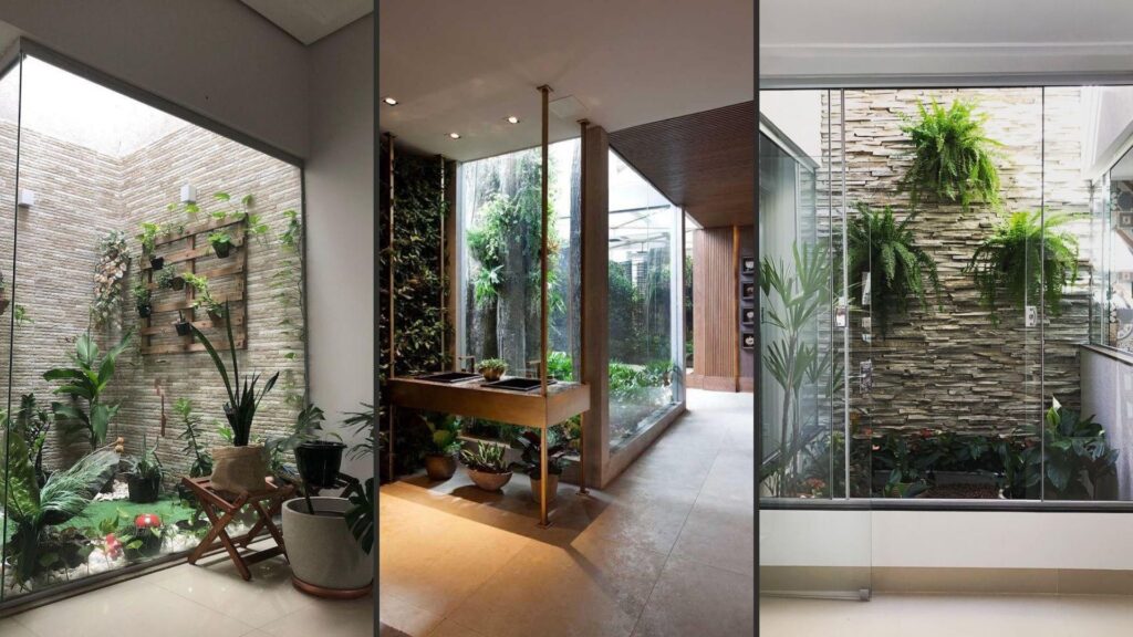 Um Toque Tropical: Jardim de Inverno com Orquídeas e Bromélias - ideia