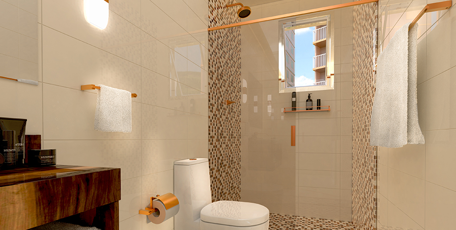 Kit Banheiro Minimalista: Elegância e Simplicidade - inspiração