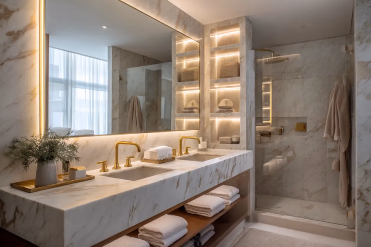 Nichos Assimétricos: Uma Declaração de Estilo Única - inspiração