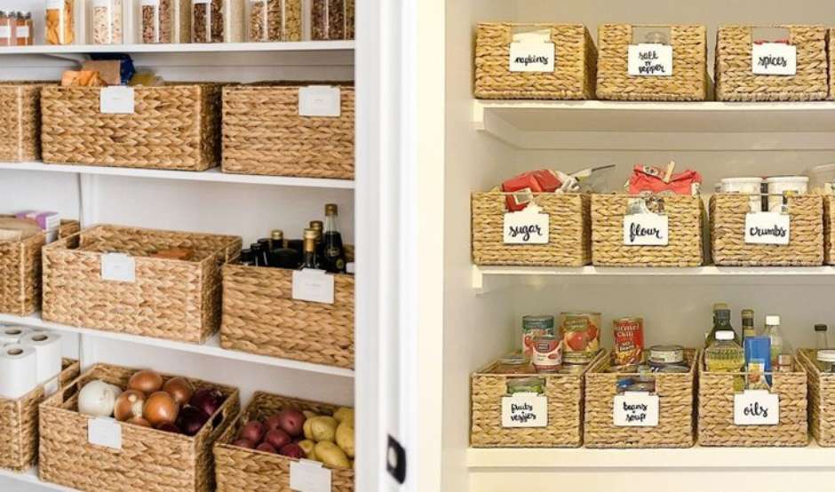 Cestas de Palha para Organizar e Decorar: A Beleza do Rústico ao Seu Alcance! - ideia
