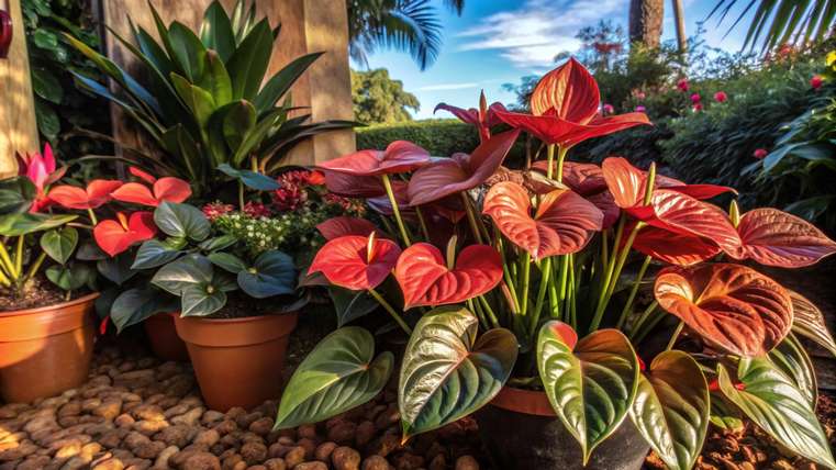 Marantas Coloridas: Explosão de Vida em Vasos Decorativos - ideia