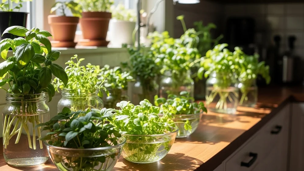 Cozinha Vibrante: Temperos Frescos À Mão - inspiração