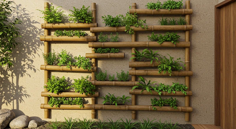 Em Estrutura de Bambu: Naturalidade e Sustentabilidade! - detalhe