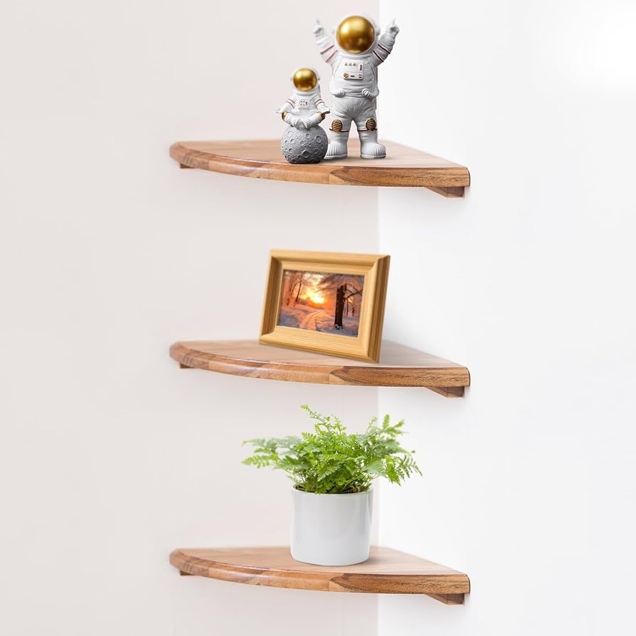 Prateleiras Rústicas de Madeira: Aconchego Natural - ideia