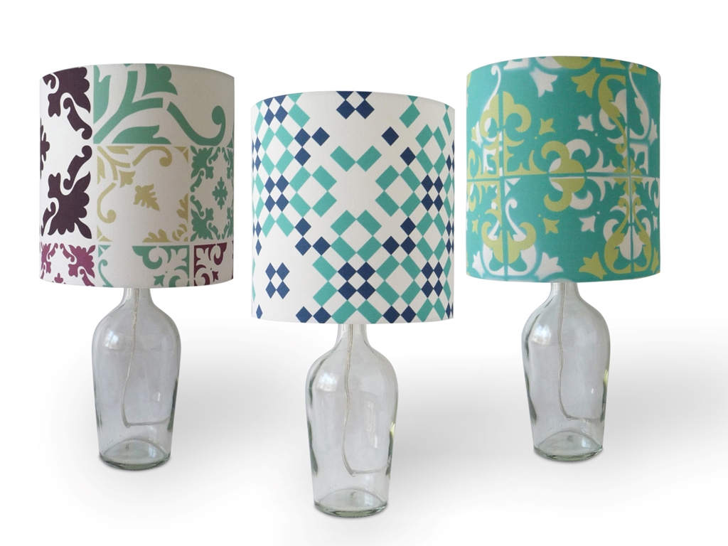 Abajures DIY com Garrafas de Vidro: Sustentabilidade e Estilo em Uma Só Peça - detalhe