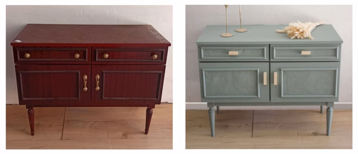 Pintura Chalk Paint: Renove Seus Móveis com Charme Retrô - detalhe