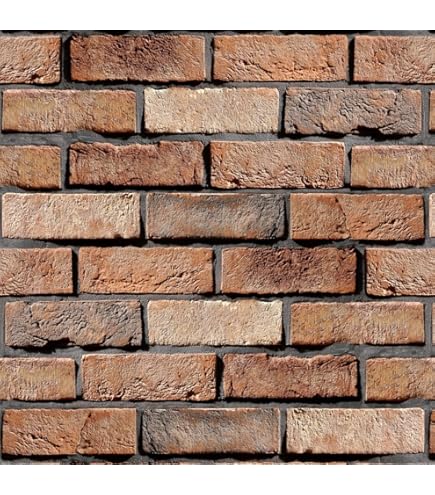 Efeito Tijolinho Aparente com Adesivo Rústico - detalhe