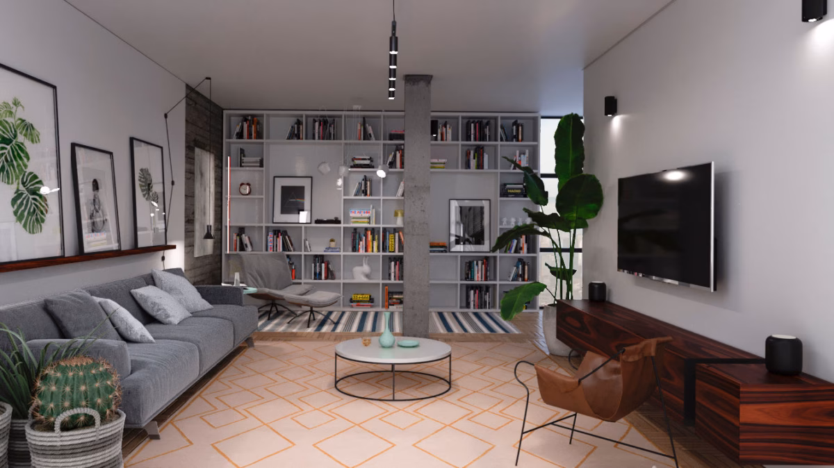 Minimalismo Zen: Cinza e Branco Para Uma Paz Interior - detalhe