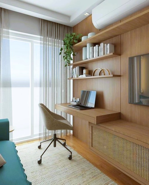 Com Prateleiras Aéreas: Organização e Leveza - detalhe