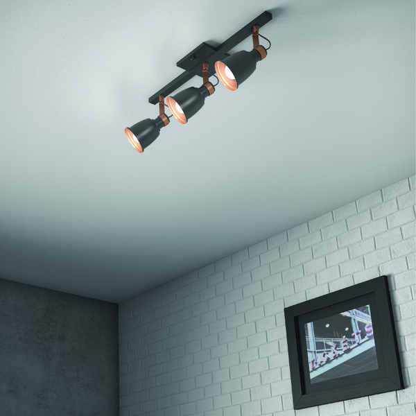 Spots de Sobrepor com Design Industrial: Uma Declaração de Estilo - ideia