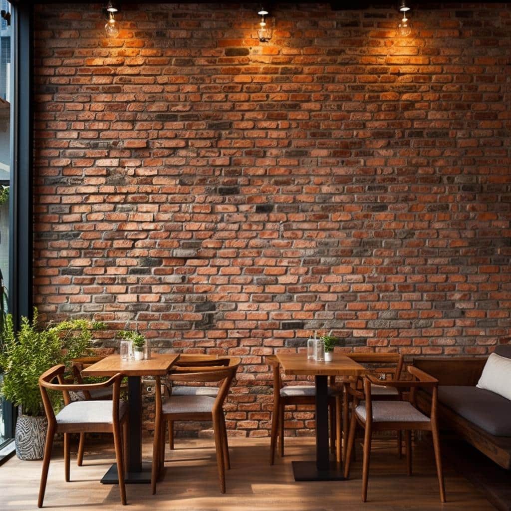 Parede de Tijolinho Aparente: Rusticidade Charmosa com Toque Industrial - inspiração