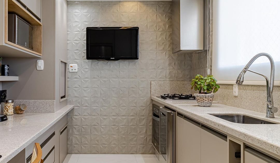 Cores Claras e Acabamento Escovado: Minimalismo Aconchegante - inspiração