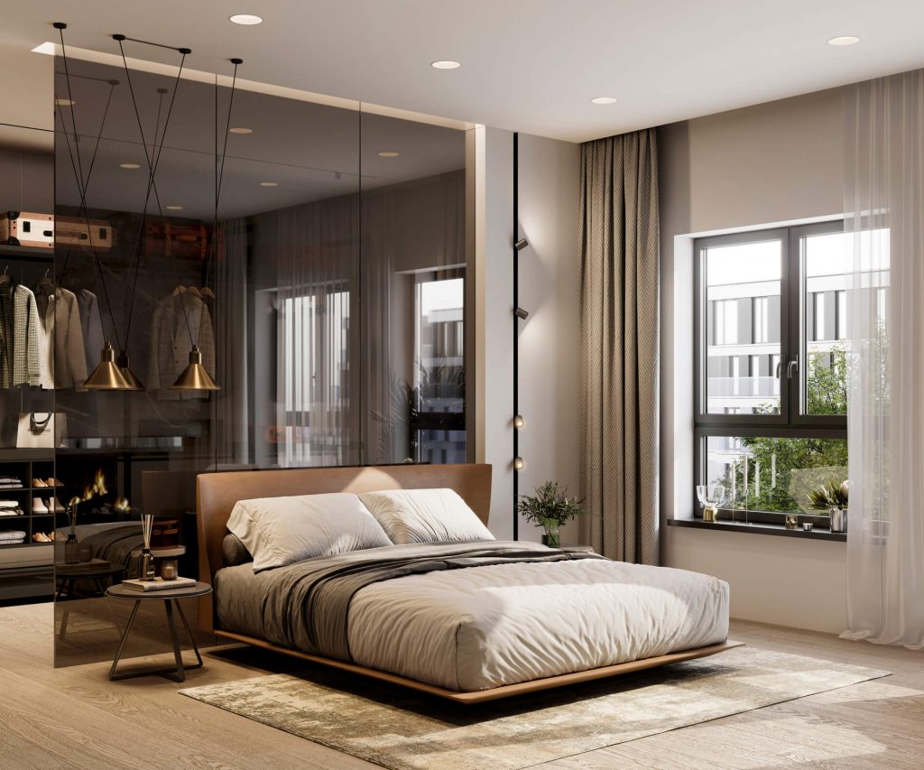 Cabeceira com Prateleiras Embutidas: Funcionalidade e Estilo Lado a Lado - inspiração