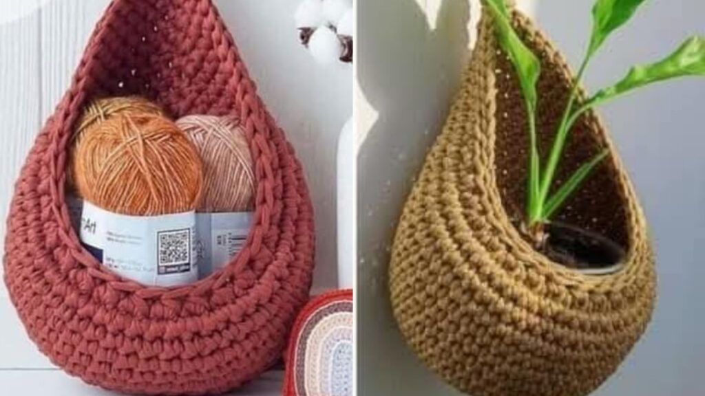 Cesto de Roupa de Crochê: Artesanal e Aconchegante! - ideia