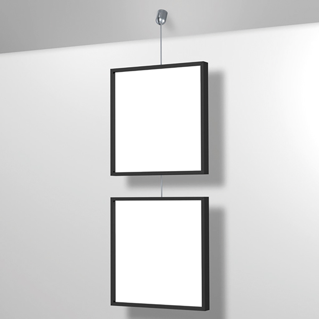 Quadros Suspensos por Correntes: Um Estilo Industrial Charmoso - inspiração