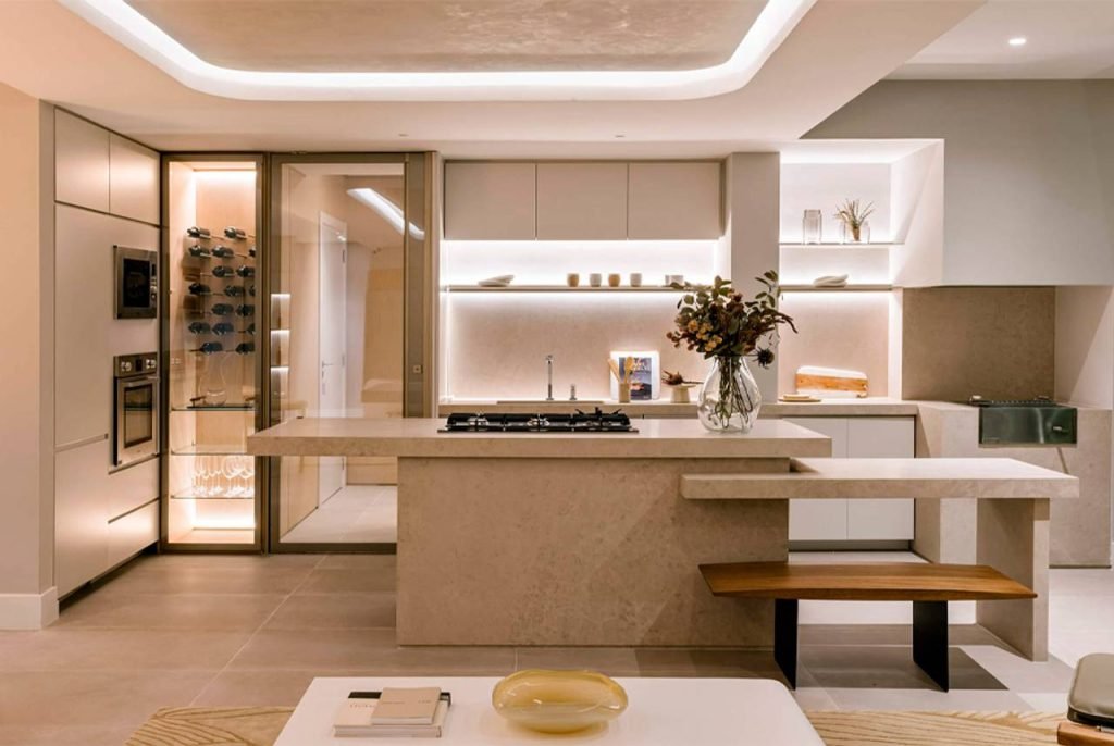 decorar a sua cozinha americana ...