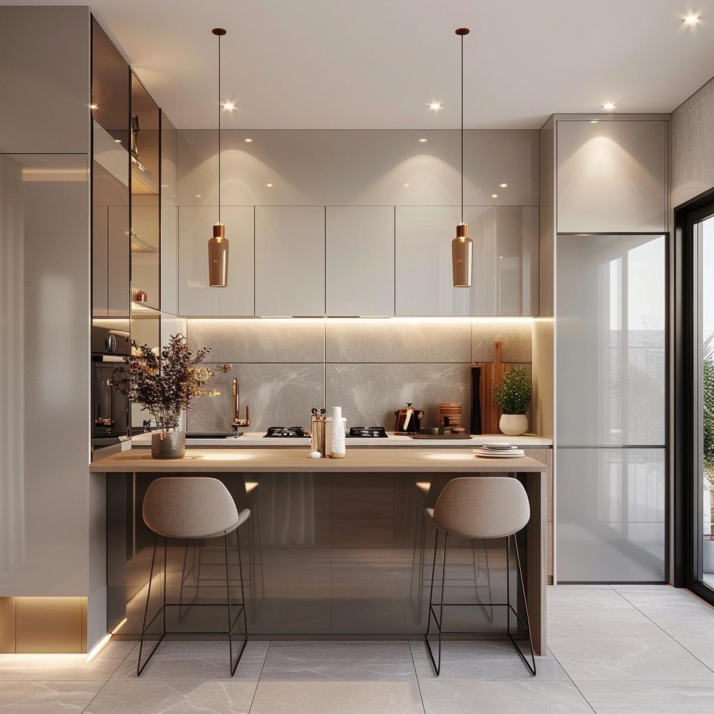 Com Iluminação Estratégica: Ampliando Espaços - detalhe