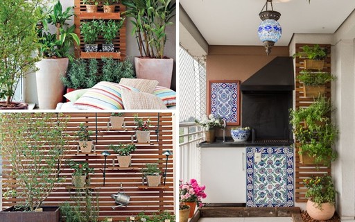 Mini Horta Vertical: Verde e Frescor na Sua Varanda Gourmet - inspiração