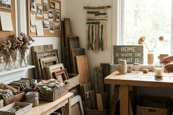 Com Reaproveitamento e DIY: Sustentabilidade e Economia com Estilo - detalhe