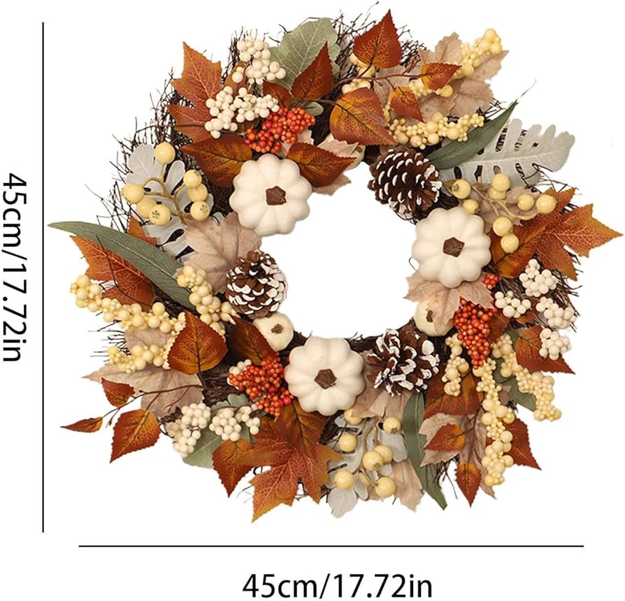 Guirlandas de Outono com Folhas Secas e Flores: Boas-Vindas Charmosas - inspiração