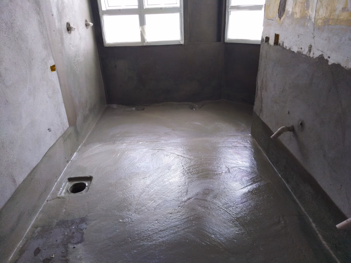 Com Manta Asfáltica Aparente: Estilo Industrial e Proteção Máxima - ideia