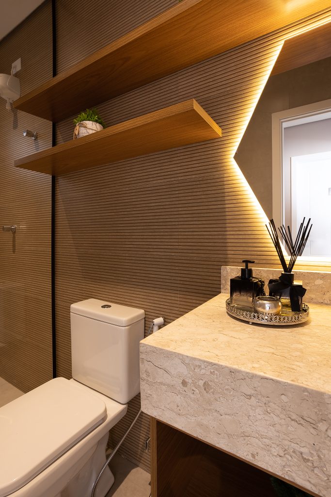 Kit Banheiro Minimalista: Elegância e Simplicidade - ideia