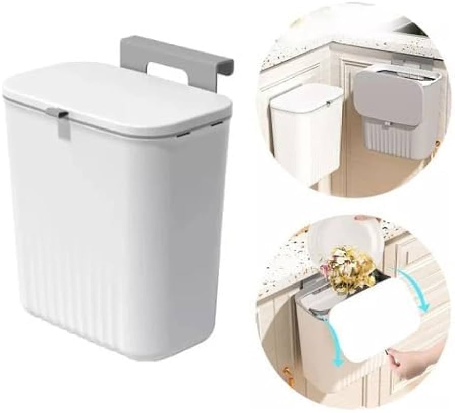 Lixeira com Adesivo Lousa para Mensagens: Personalização Divertida - inspiração