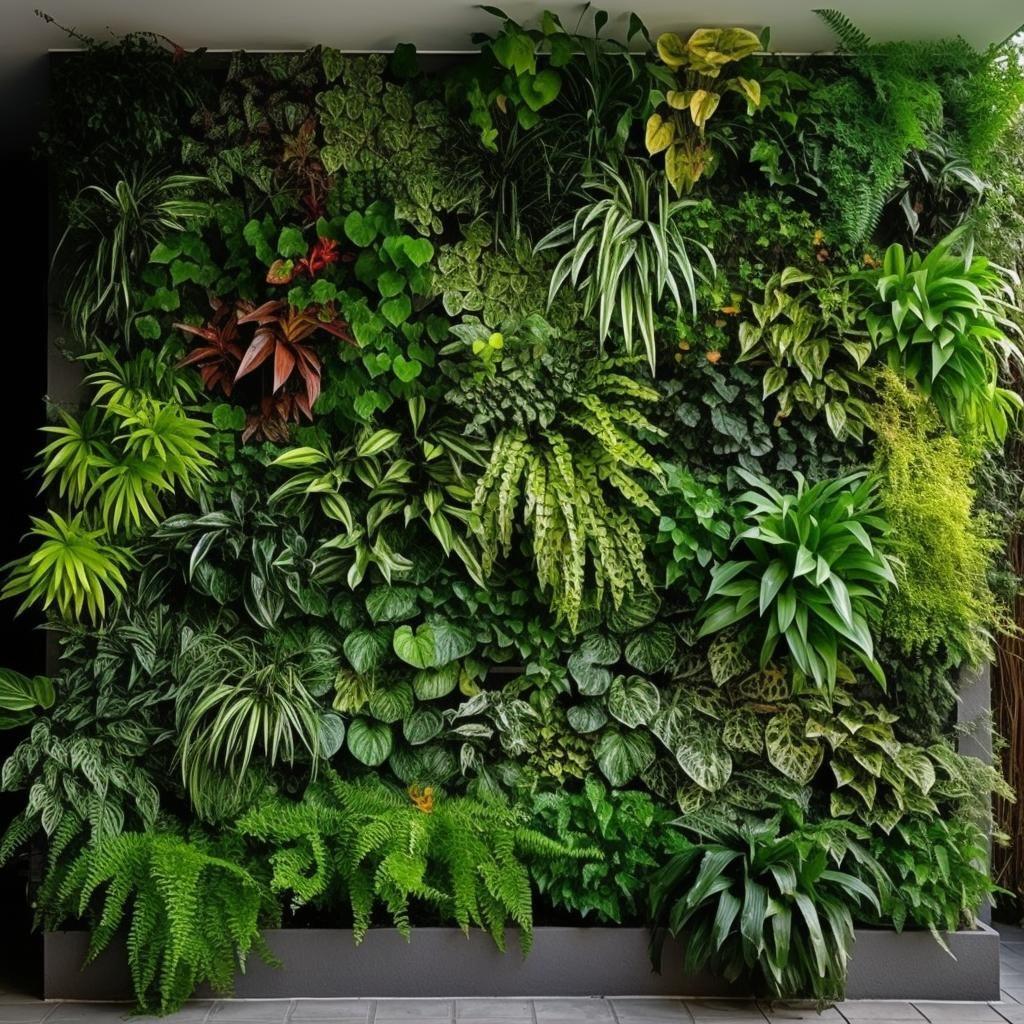 Muro Verde Vertical: Natureza Vibrante em Casa - ideia