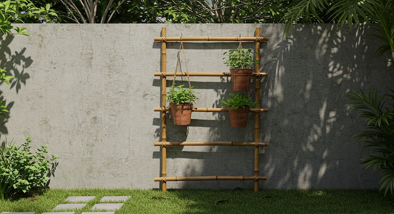 Em Estrutura de Bambu: Naturalidade e Sustentabilidade! - ideia