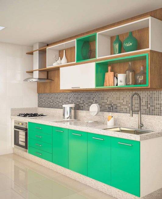 Com Pintura Geométrica - detalhe