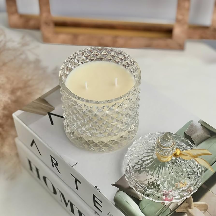 Velas Aromáticas Rústicas em Potes de Vidro Reutilizados - inspiração