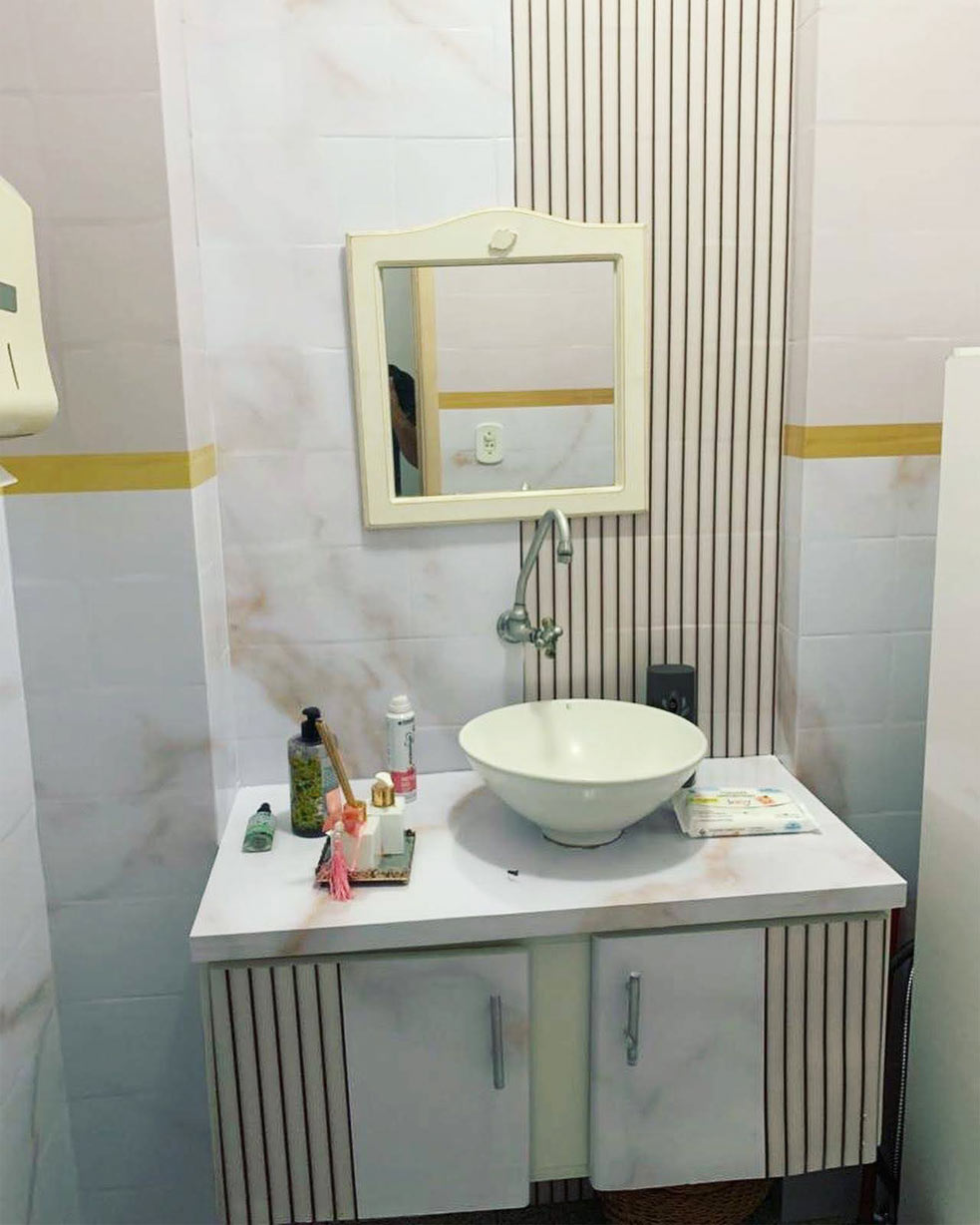 Adesivos Personalizados com Fotos: Sua História no Banheiro - inspiração