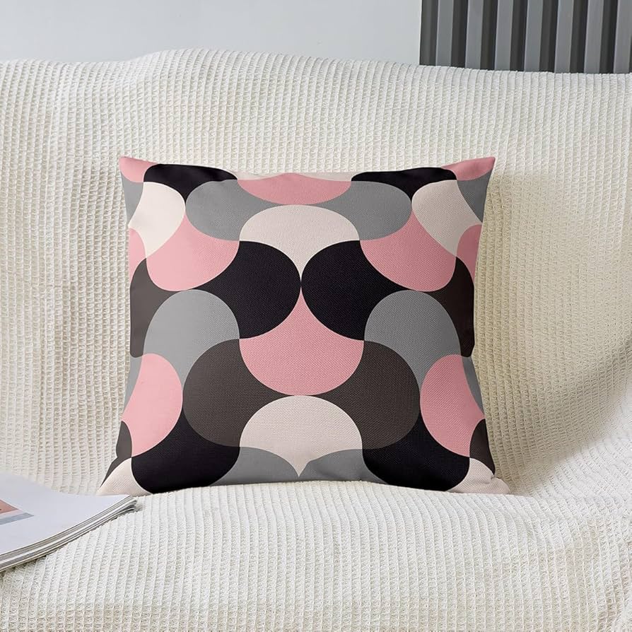 Almofadas Geométricas: Modernidade e Estilo em Formas - detalhe