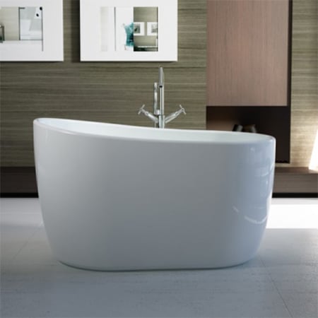 Banheira de Imersão Suspensa: Design Inovador e Arrojado - detalhe