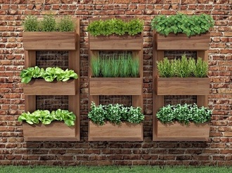 Horta Vertical Suspensa em Macramê: Estilo Boho e Sabores Caseiros - detalhe