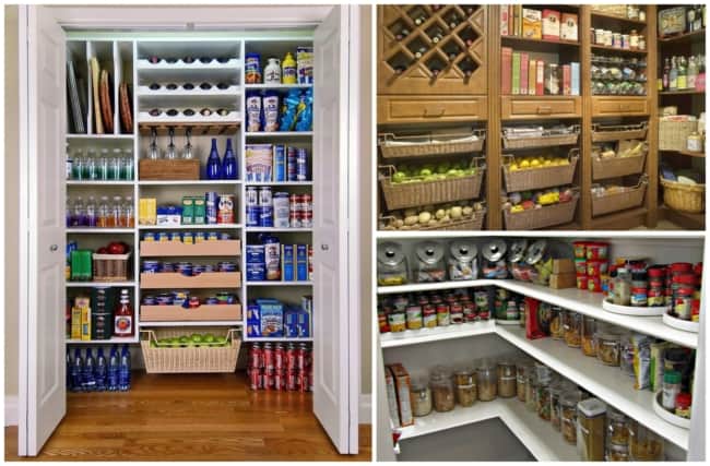 Despensa Rústica com Prateleiras de Madeira Maciça - detalhe