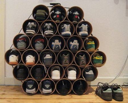 Canos de PVC: Uma Abordagem DIY Moderna e Econômica - ideia