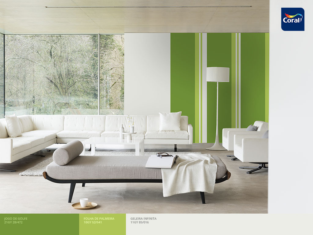 Listras Verticais: A Ilusão de um Pé Direito Mais Alto - detalhe