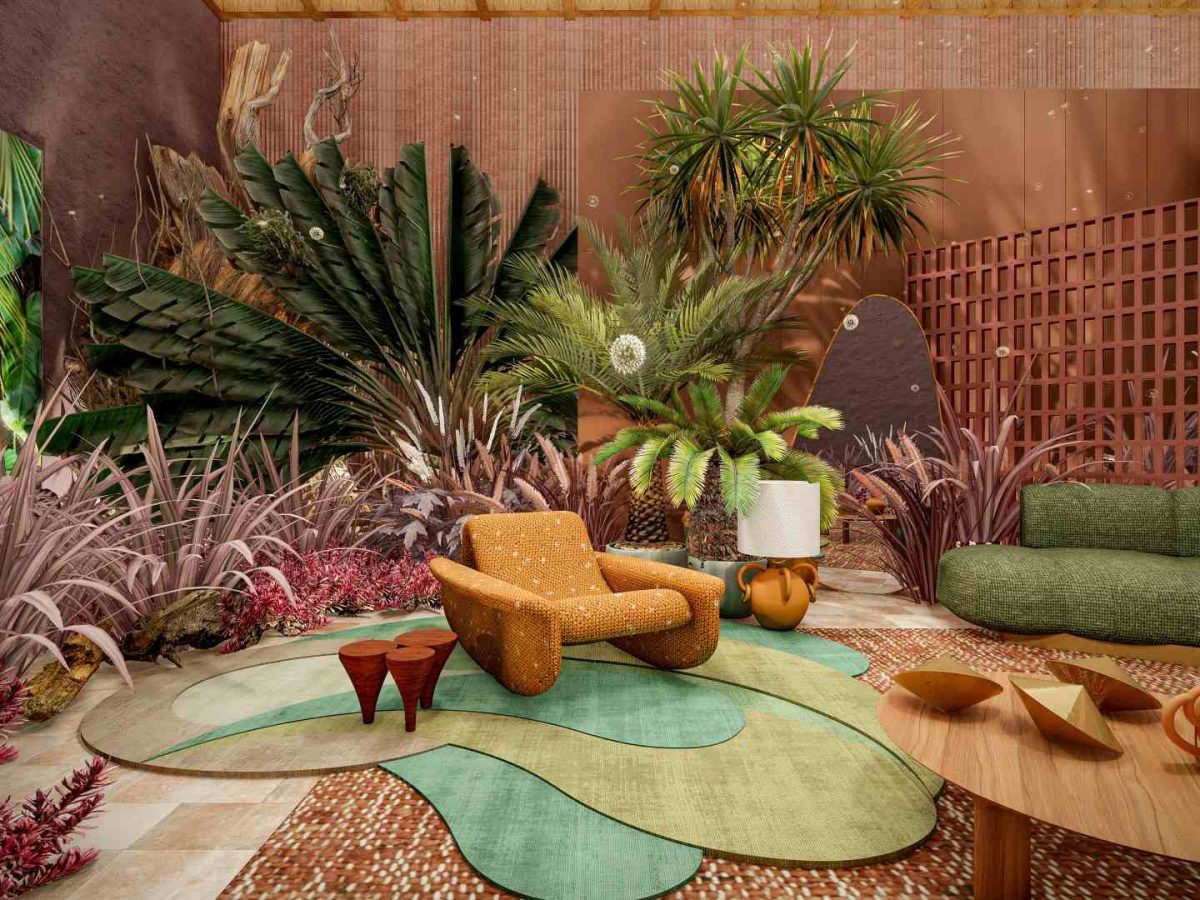 Toque Rústico: Terracota e Outros Tons Terrosos Abraçando a Madeira - detalhe